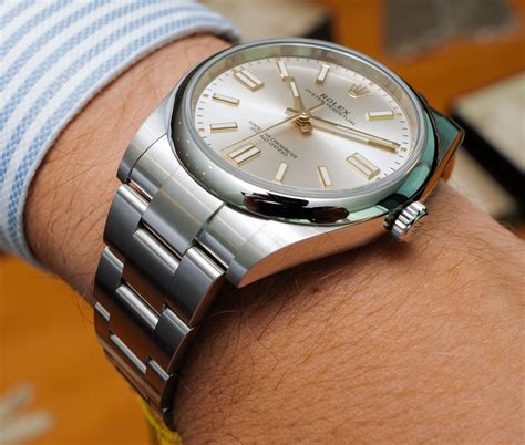 rolex oyster thickness|Rolex Oyster 41 lug size.